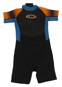 Černo-modro-oranžový neopren TWF