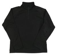 Čierna funkčná športová mikina GTS