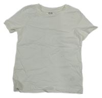 Biele tričko so srdiečkom C&A