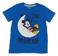 Kobaltově modré tričko s Mickeym Disney