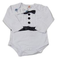 Nové - Biele body s motýlkom