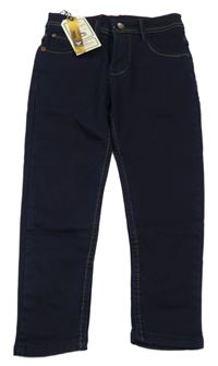 Nové - tmavomodré teplákové rifle EMPORIO ARMANI