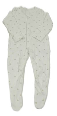 Bílý overal s duhami George