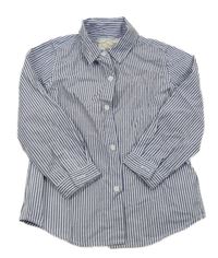 Námořnicky modro-biela pruhovaná košeľa Monsoon