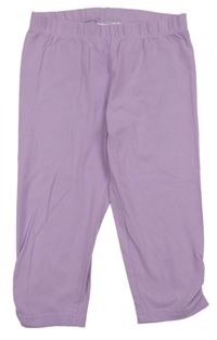 Svetlofialové capri legíny alive