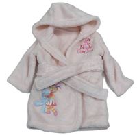 Světlerůžový chlupatý župan s Iggle Piggle a kapucí George