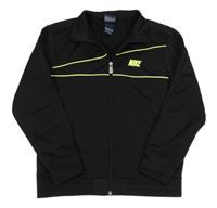 Černá sportovní propínací mikina Nike