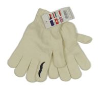 Nové - Smetanové prstové rukavice Claire's