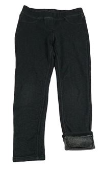 Černé zateplené tregíny C&A