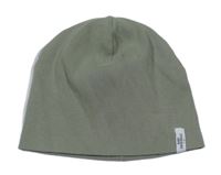 Zelená žebrovaná čepice H&M