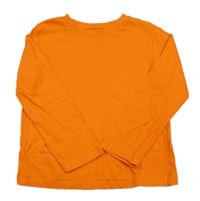 Oranžové triko H&M