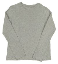 Sivé melírované tričko H&M