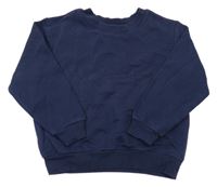 Tmavomodrá mikina H&M