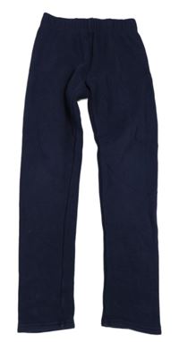 Tmavomodré zateplené legíny Dunnes