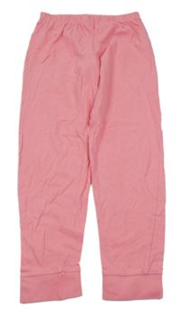 Ružové ľahké tepláky