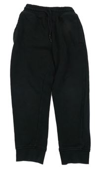 Čierne slim tepláky Next