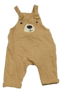 Béžové laclové tepláky s čumákem H&M