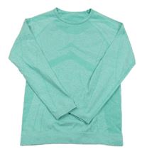 Tyrkysové funkčné tričko