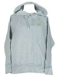Dámska sivá mikina s logom a kapucňou River Island