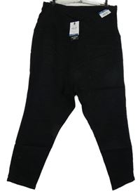 Nové - Dámské černé těhotenské džegíny New Look 