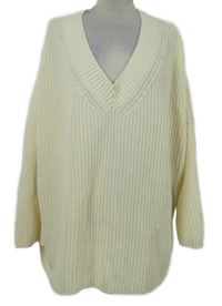 Dámsky smotanový sveter H&M