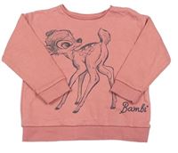 Ružová mikina s Bambim Disney