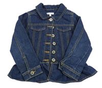 Tmavomodrá riflová bunda Bluezoo