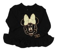 Čierne úpletové tričko s Minnie George