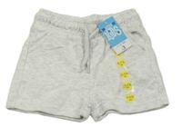 Nové - svetlosivé teplákové kraťasy Little kids