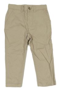 Béžové plátenné nohavice River Island
