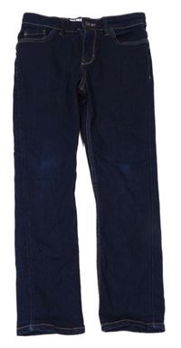 Tmavomodré skinny rifle Denim