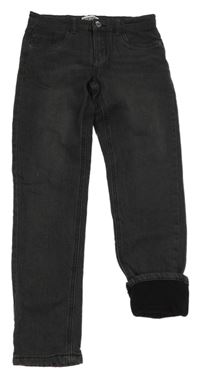 Tmavošedé podšité rifle Pocopiano