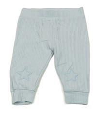 Svetlomodré rebrované ľahké tepláky River Island