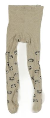 Svetlobéžové pančuchy s pandami H&M