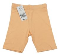 Nové - Marhuľové rebrované elastivké kraťasy Matalan