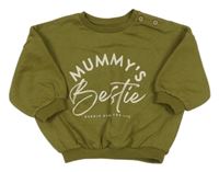 Khaki mikina s nápisem George
