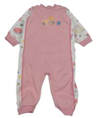 Světlerůžovo-bílý neopren s kvietkami Splash About