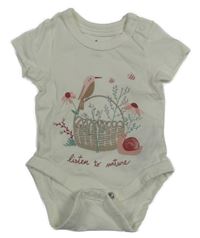 Biele body so zvieratkami a nápisom