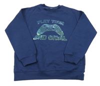 Tmavomodrá mikina s ovladačem M&S