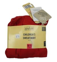 Nové - Červená mikina Lily & Dan