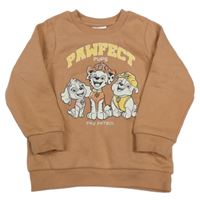 Béžová mikina s Paw Patrol Nickelodeon