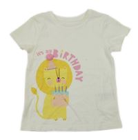 Bílé tričko se lvem Nutmeg