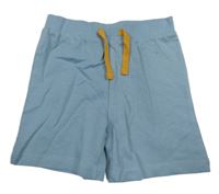 Modrošedé bavlněné kraťasy Primark