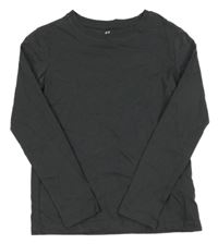 Tmavosivé tričko H&M