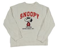 Biela mikina so Snoopym MANGO