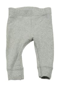 Šedé melírované žebrované turecké tepláky ZARA