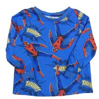 Safírové pyžamové triko se Spider-many Peacocks