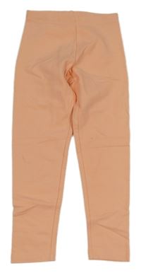 Svetlooranžové teplákové zateplené legíny C&A