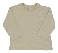 Svetlobéžové tričko H&M