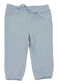 Svetlomodré vzorované tepláky PRIMARK